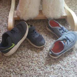 Boys toddlers size 8 and 9 shoes